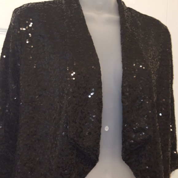Ya Los Angeles sequined open jacket - Picture 2 of 6